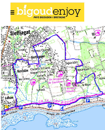 accs  la trace GPS de la randonne