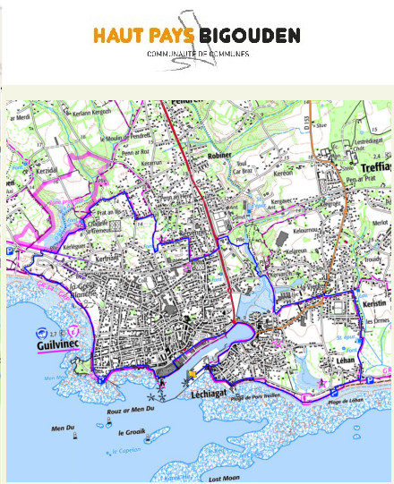 accs  la trace GPS de la randonne