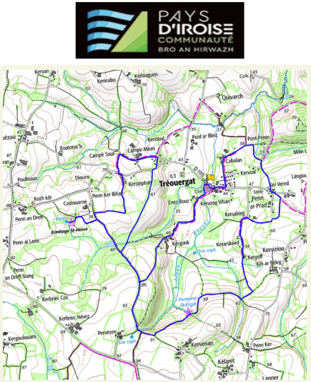 accs  la trace GPS de la randonne