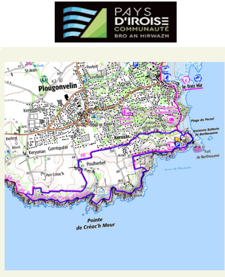 accs  la trace GPS de la randonne