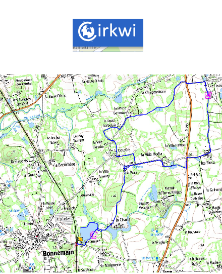 acc�s � la trace GPS de la randonn�e