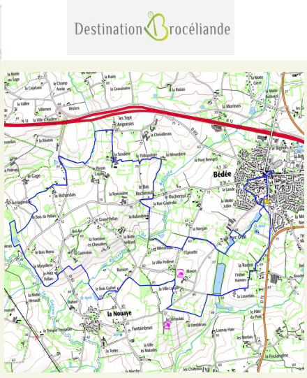 accs  la trace GPS de la randonne