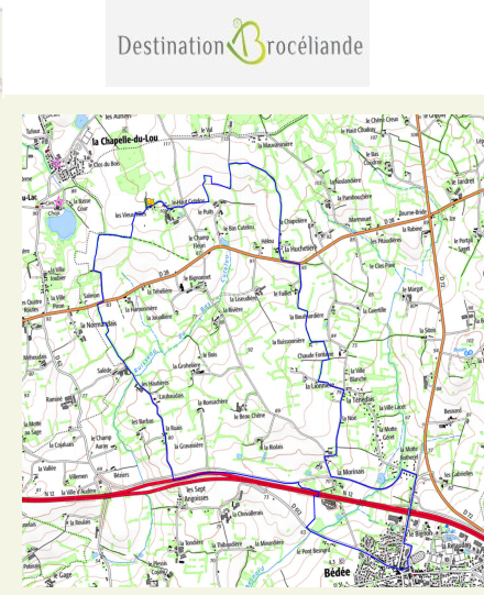 accs  la trace GPS de la randonne