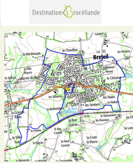 accs  la trace GPS de la randonne