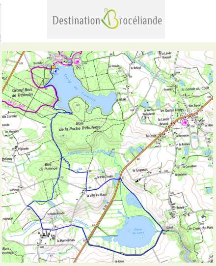 accs  la trace GPS de la randonne