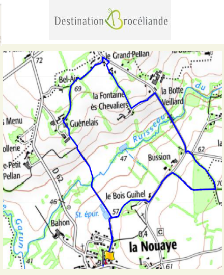 accs  la trace GPS de la randonne