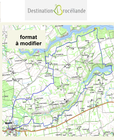 accs  la trace GPS de la randonne