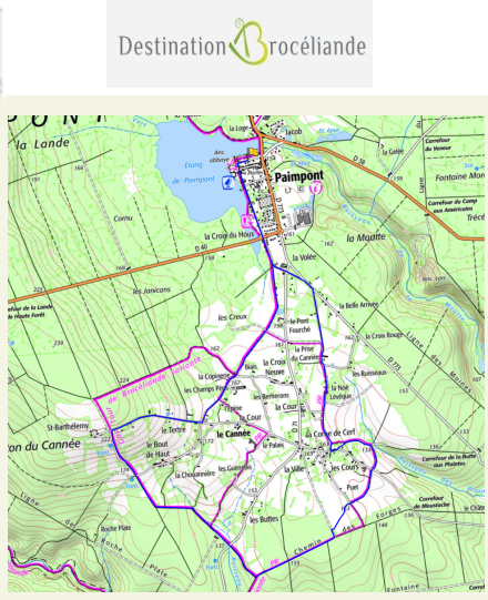 accs  la trace GPS de la randonne