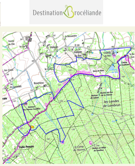 accs  la trace GPS de la randonne