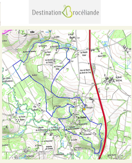 accs  la trace GPS de la randonne