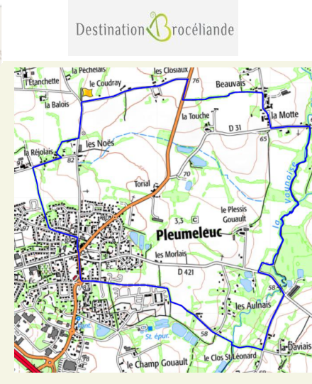 accs  la trace GPS de la randonne