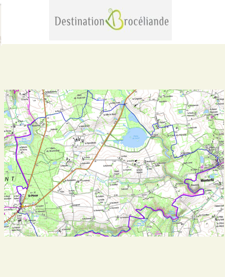 accs  la trace GPS de la randonne