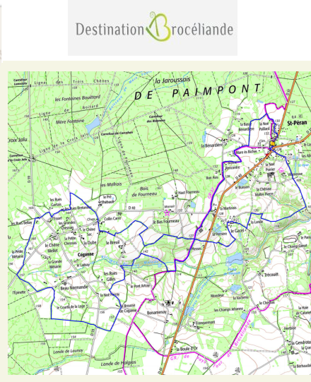 accs  la trace GPS de la randonne