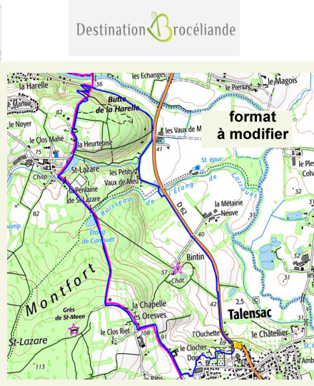 accs  la trace GPS de la randonne