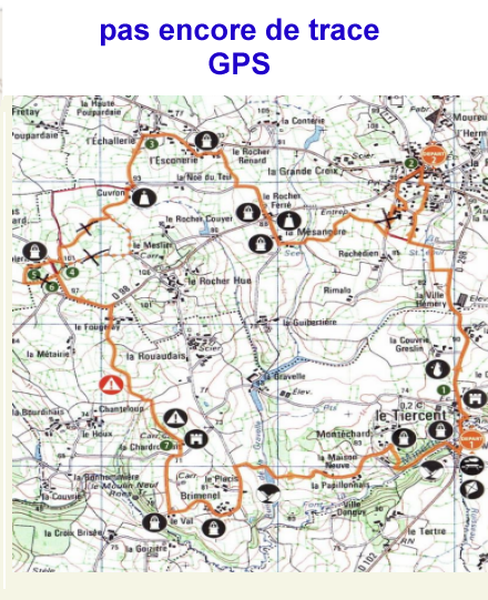 accs  la trace GPS de la randonne