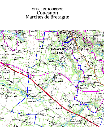 accs  la trace GPS de la randonne