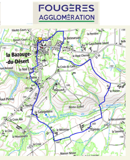 accs  la trace GPS de la randonne