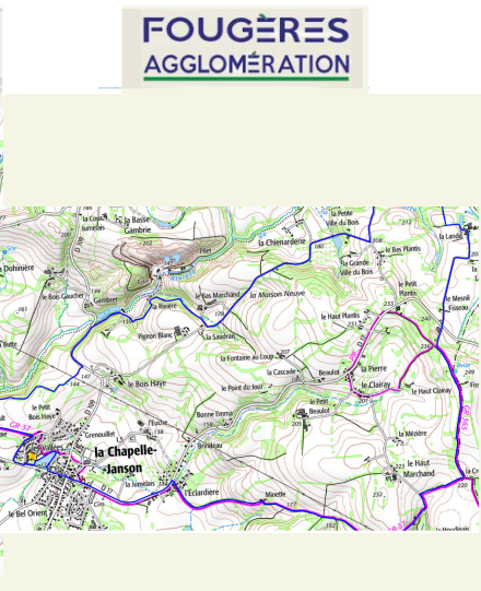 accs  la trace GPS de la randonne