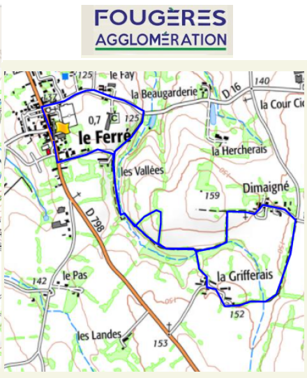 accs  la trace GPS de la randonne