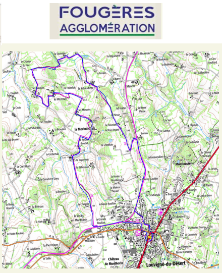 accs  la trace GPS de la randonne