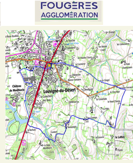 accs  la trace GPS de la randonne