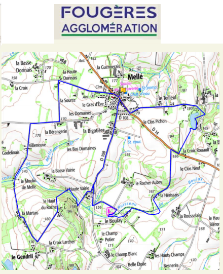 accs  la trace GPS de la randonne