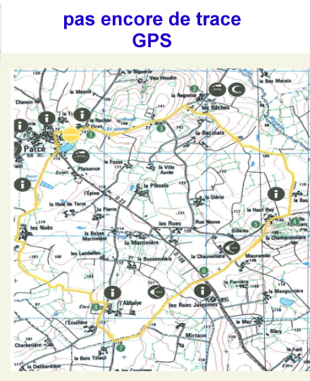 accs  la trace GPS de la randonne