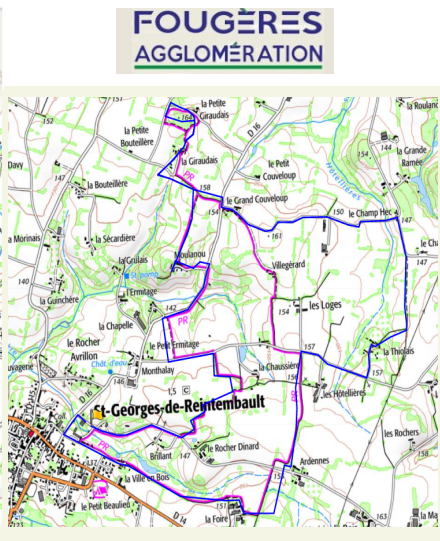 accs  la trace GPS de la randonne