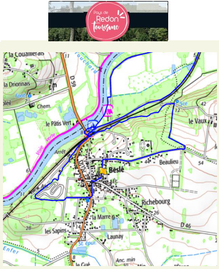 accs  la trace GPS de la randonne