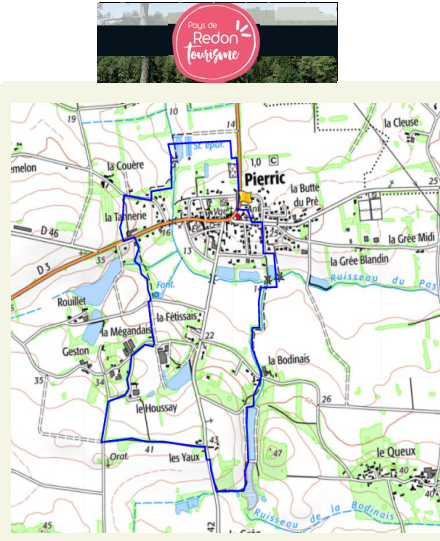 accs  la trace GPS de la randonne