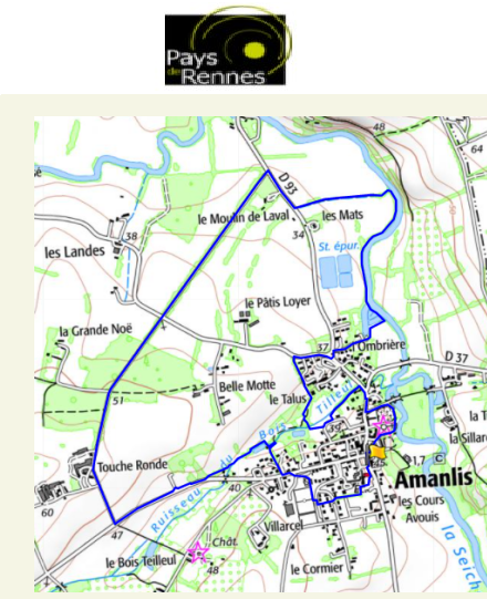 accs  la trace GPS de la randonne