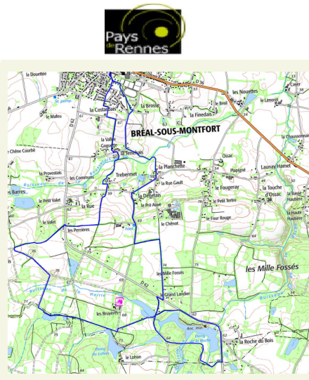 accs  la trace GPS de la randonne