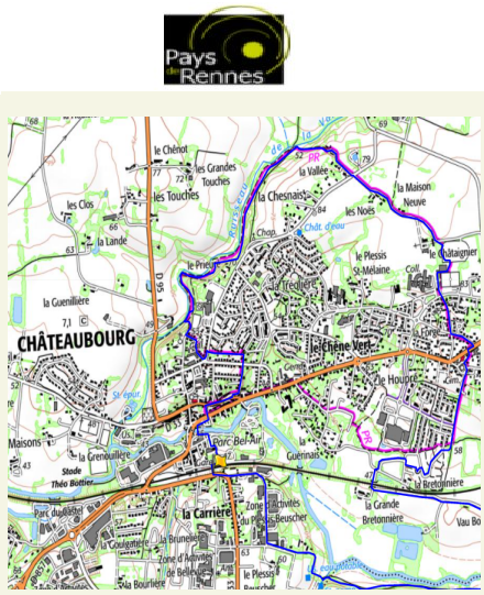 accs  la trace GPS de la randonne