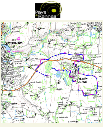 accs  la trace GPS de la randonne