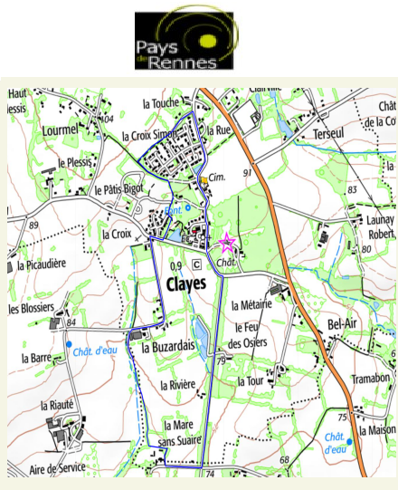 accs  la trace GPS de la randonne