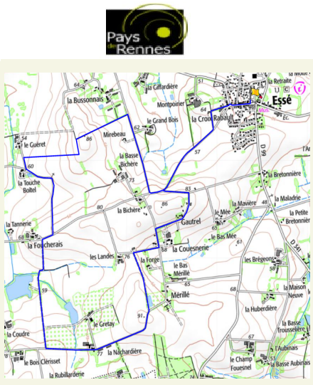 accs  la trace GPS de la randonne