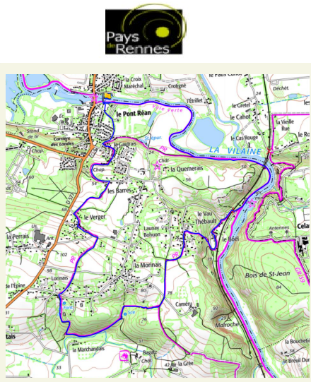 accs  la trace GPS de la randonne