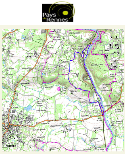 accs  la trace GPS de la randonne