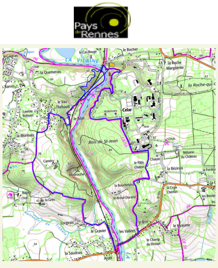 accs  la trace GPS de la randonne