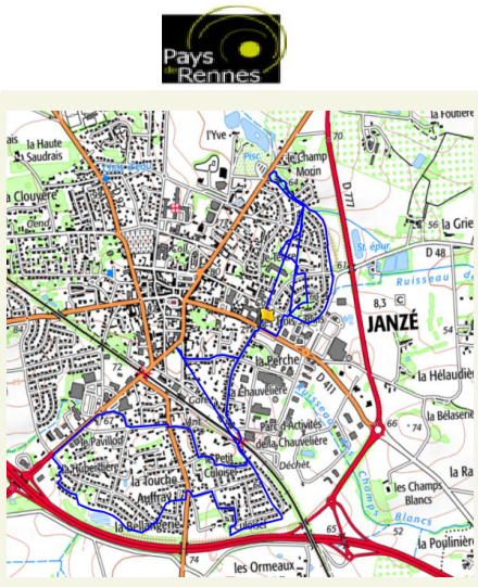 accs  la trace GPS de la randonne