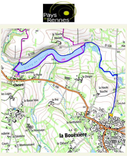 accs  la trace GPS de la randonne