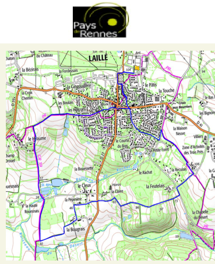 accs  la trace GPS de la randonne