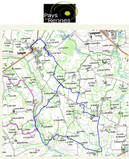 accs  la trace GPS de la randonne