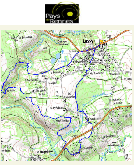 accs  la trace GPS de la randonne