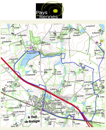 accs  la trace GPS de la randonne