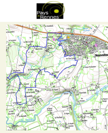 accs  la trace GPS de la randonne