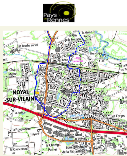 accs  la trace GPS de la randonne