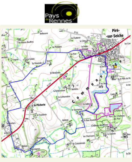 accs  la trace GPS de la randonne