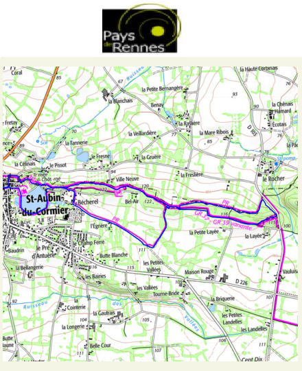 accs  la trace GPS de la randonne