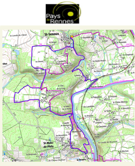 accs  la trace GPS de la randonne